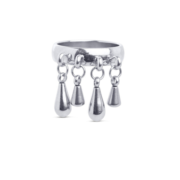 Bliss - Drop Ring Rustfrit Stål