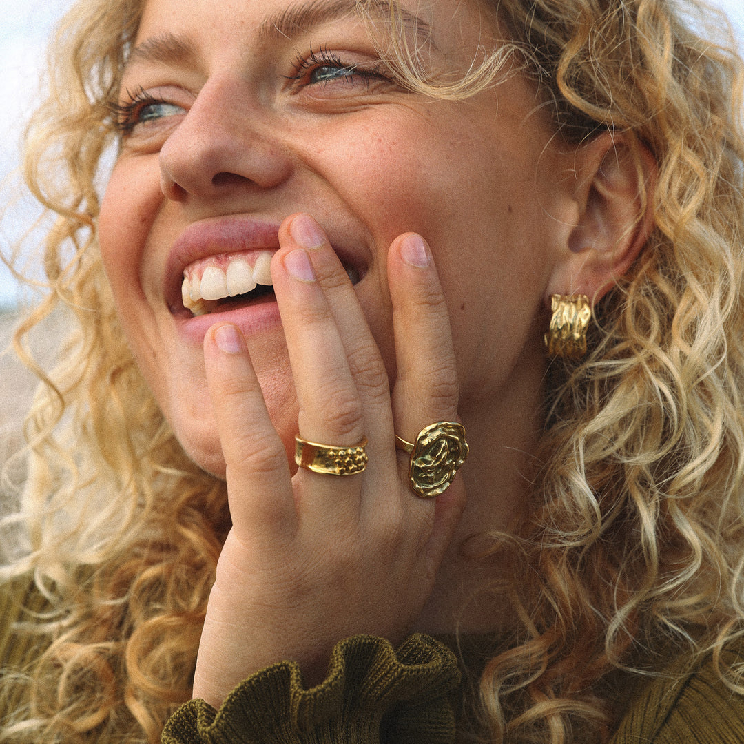 Tallulah – Statement Ring in Stainless Steel | Timi of Sweden