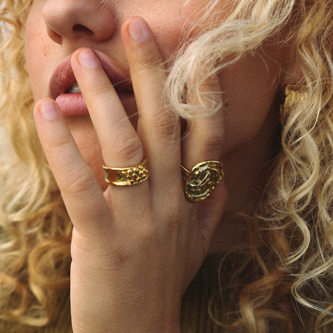 Tallulah – Statement Ring in Stainless Steel | Timi of Sweden