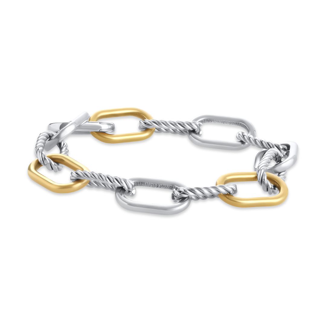 Nanja – link chain bracelet in stainless steel | Timi of Sweden