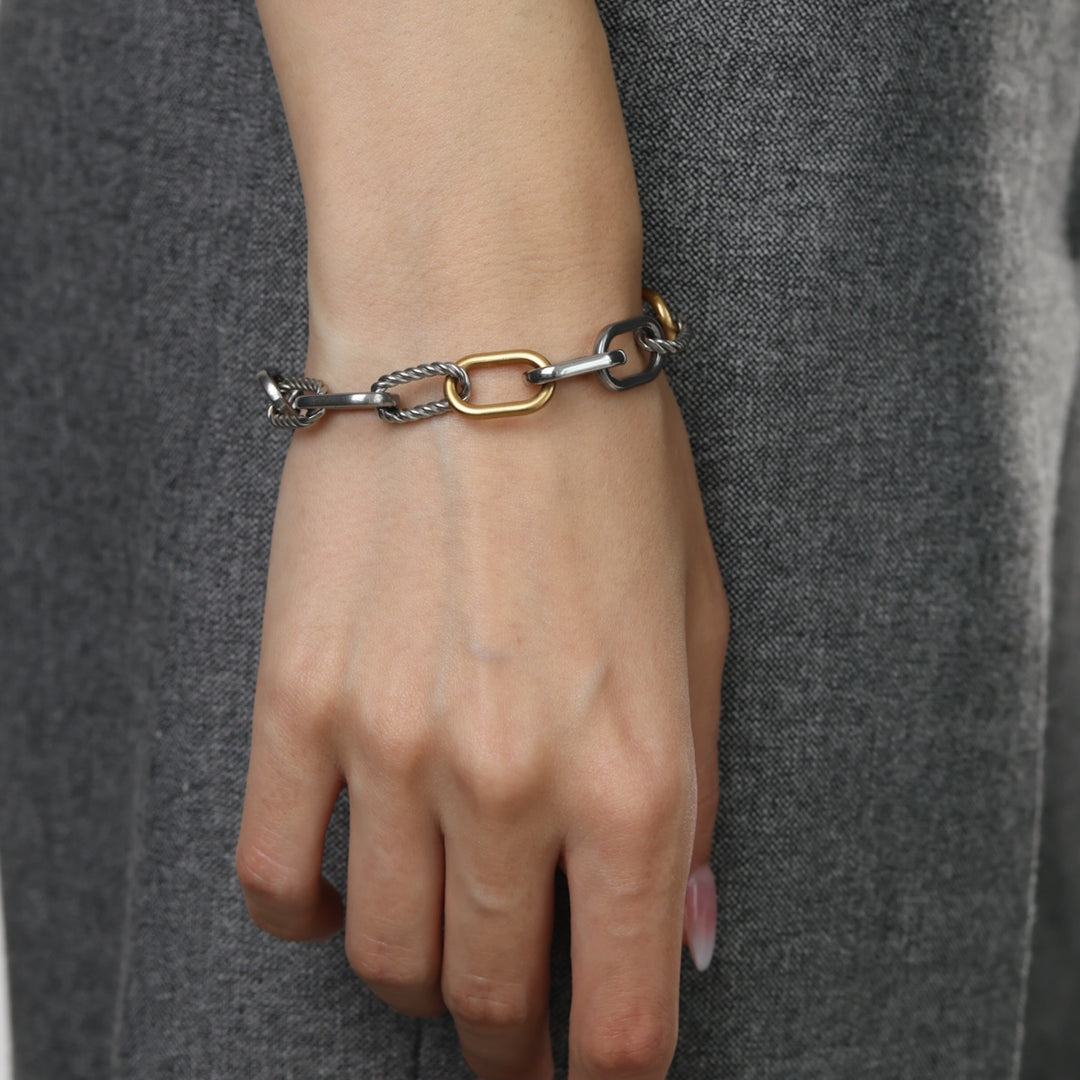 Nanja - Link Chain Bracelet Stainless Steel