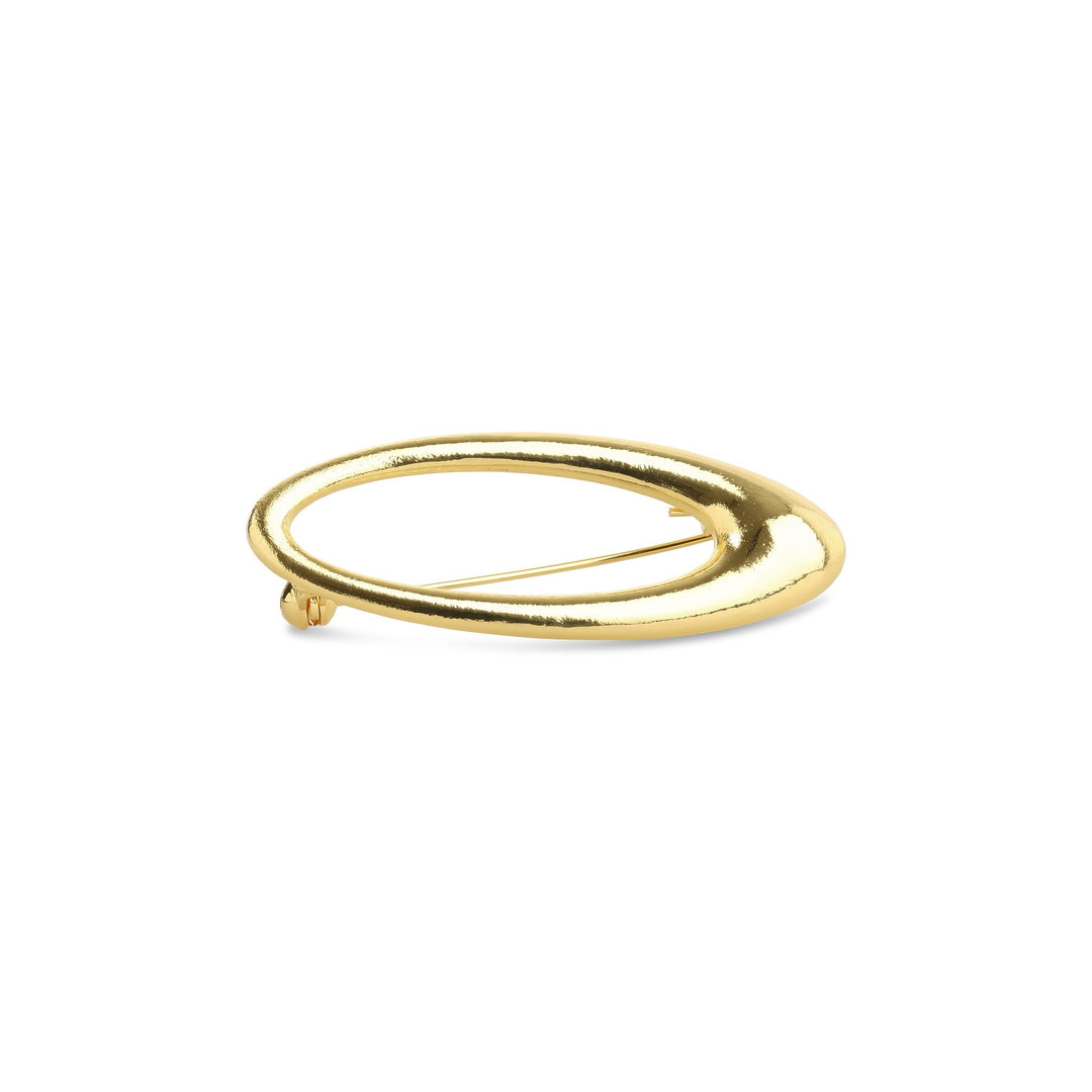 Illiona – slank broche, guld | Timi of Sweden