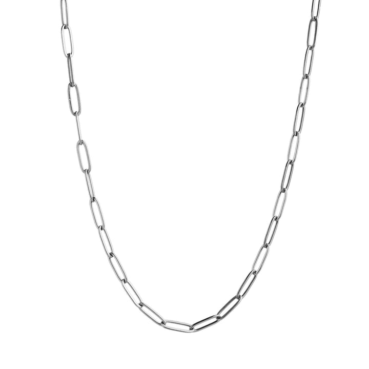 Eira – link chain necklace in stainless steel, silver | Timi of Sweden