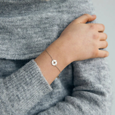 Kompas armbånd