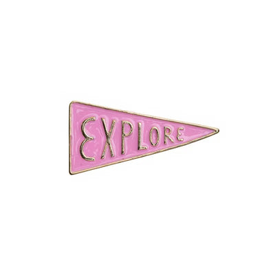 Enamel Pin Explore
