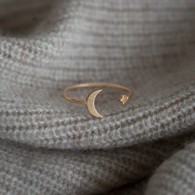 Ring måne og stjerne