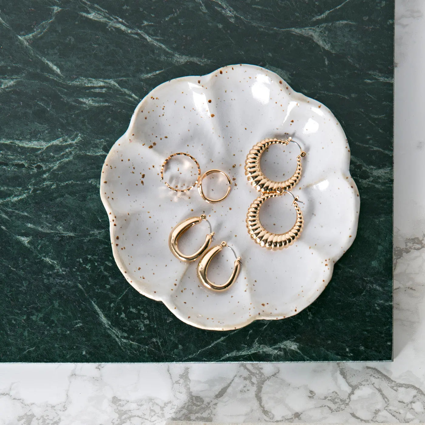 Curvy Hoop ørering