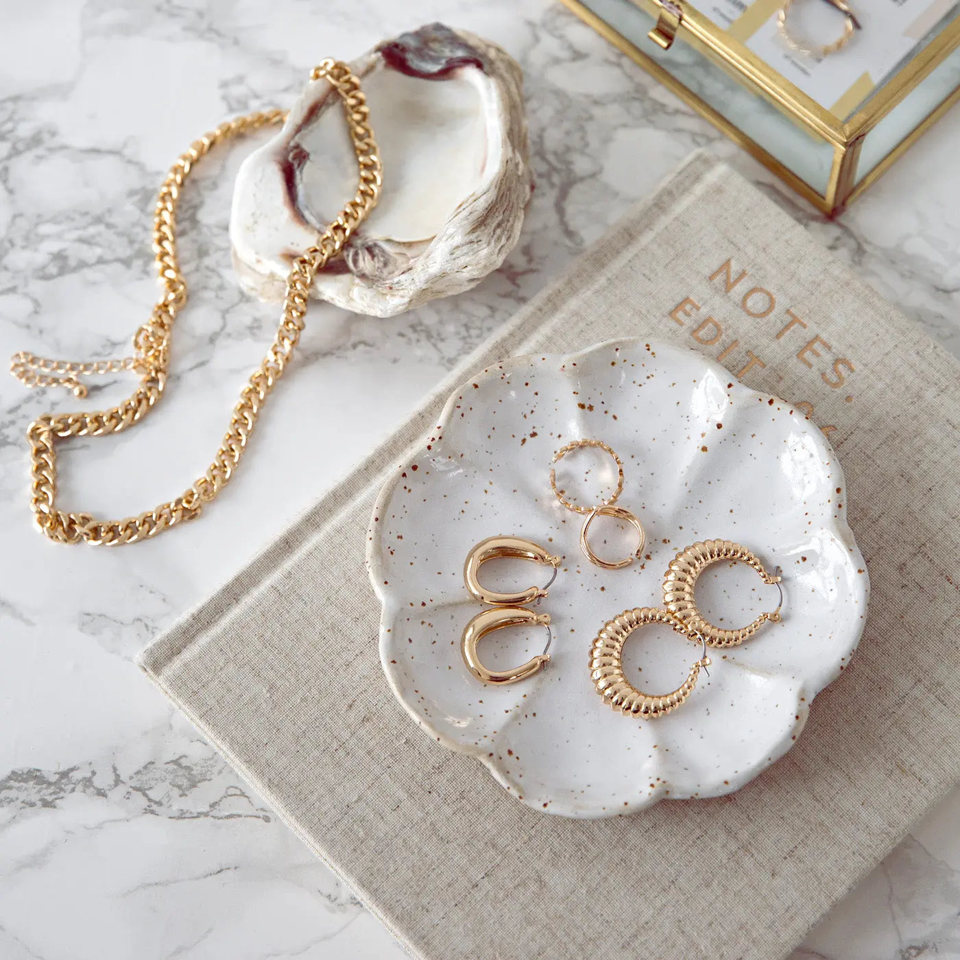 Curvy Hoop ørering