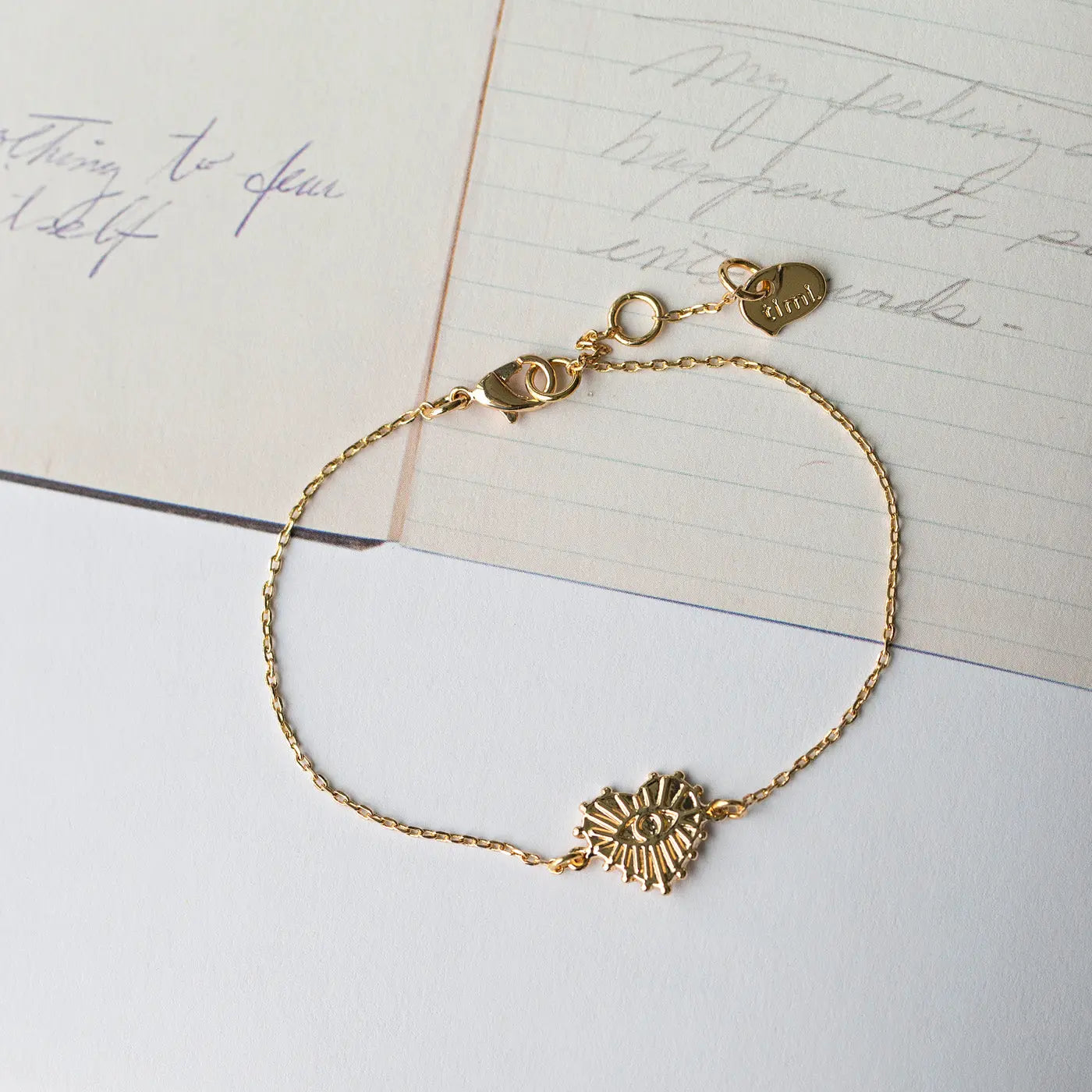 onde øje hjerte armbånd