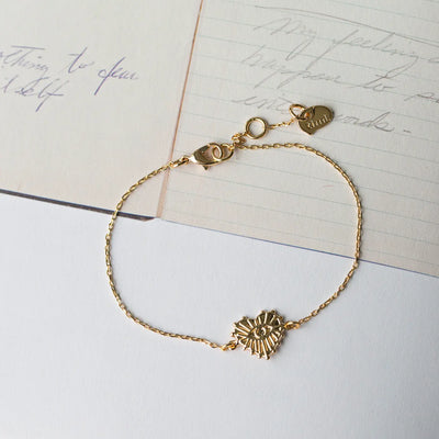 onde øje hjerte armbånd
