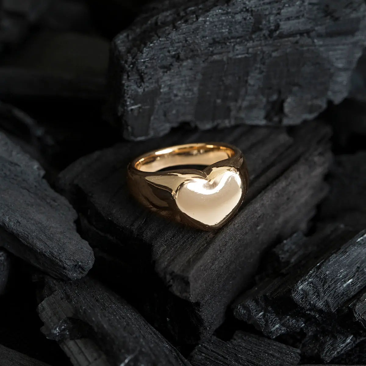 chunky heart kærlighedsring