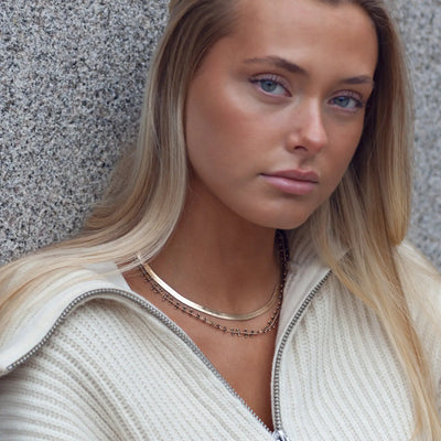 Smokey Bead Halskæde