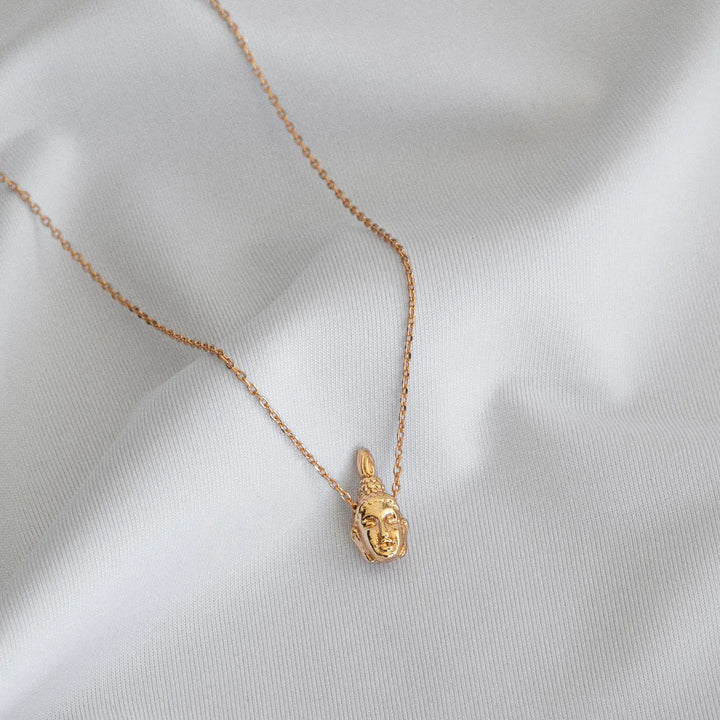 Buddha Necklace - Gold | Adjustable Chain