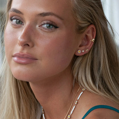 Liza - Mini Snake Stud øreringe