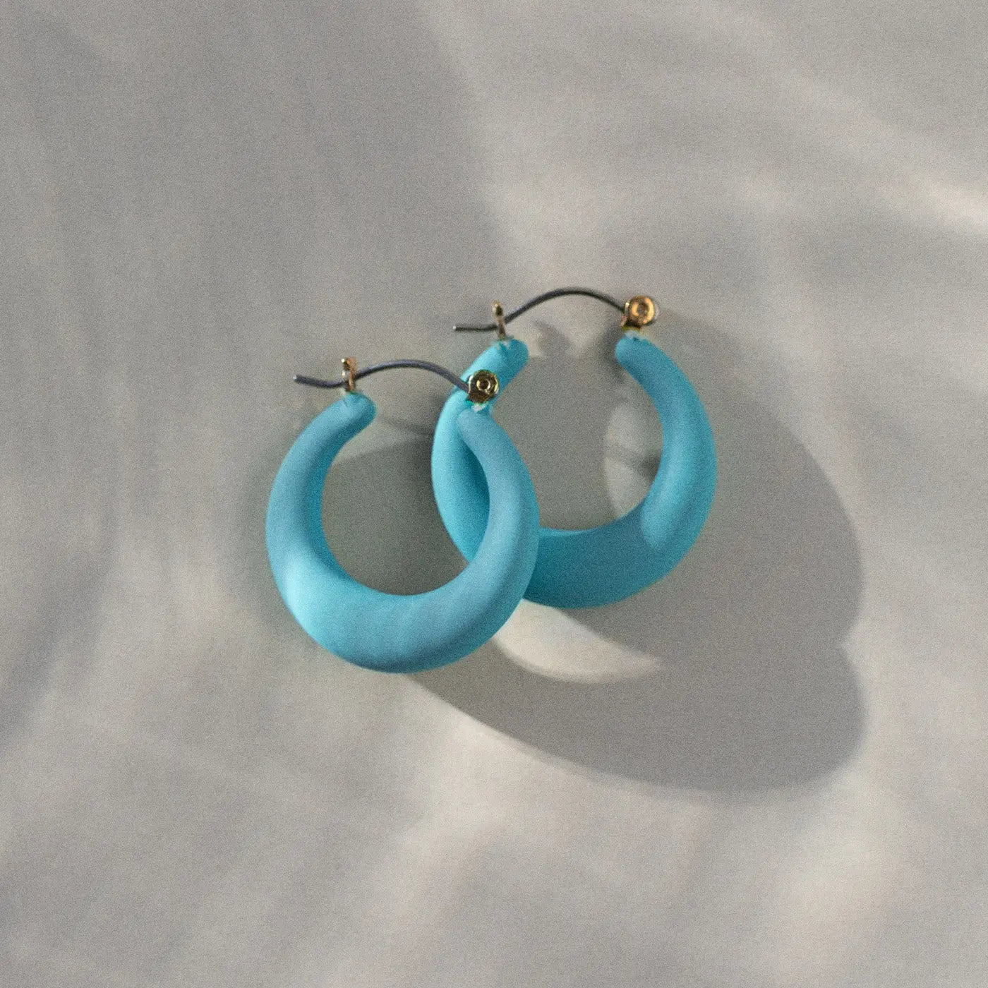 Donna - Plastic Hoop Ørering