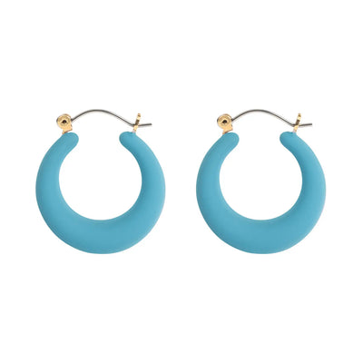Donna - Plastic Hoop Earring