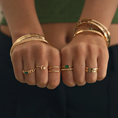 Dobbeltforet Ring Delikat