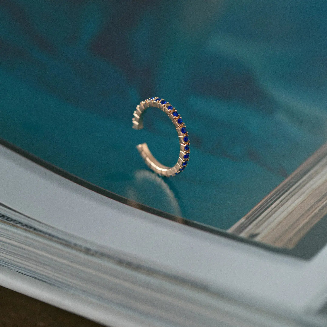 Ayla - Blue Crystal Ring Timi of Sweden