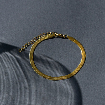 Ivy - Snake Chain Armbånd Rustfrit Stål